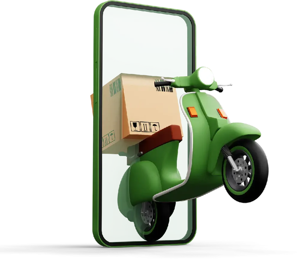 تصویر موتور با بار کارتن تجاری صفحه اصلی