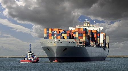 تصویر کشتی برای وبلاگ حمل و نقل دریایی